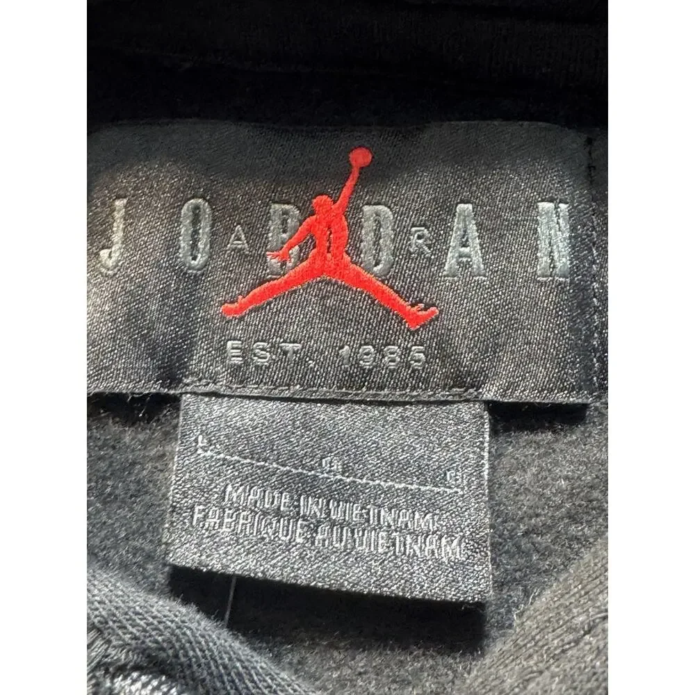 Air Jordan Flight Jumpman Men Pullover Sz‎ L Black Brand New